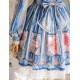 Strawberry Witch Blueberry Dolly Collar Long Sleeve One Piece